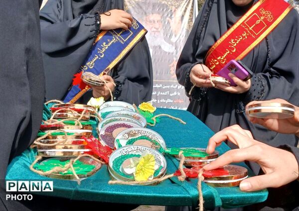 مراسم کاشت نهال در اردوگاه شهید رجایی شهرستان نیشابور