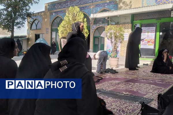 برگزاری رزمایش سراسری بسیجیان در پایگاه مسجد جامع آبسرد