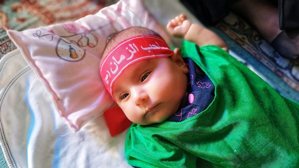  مراسم شیرخوارگان حسینی در شهرستان مارگون