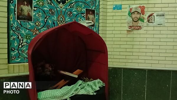 مراسم یاد بود شهید وطن عبدالرضا ابولی پناه