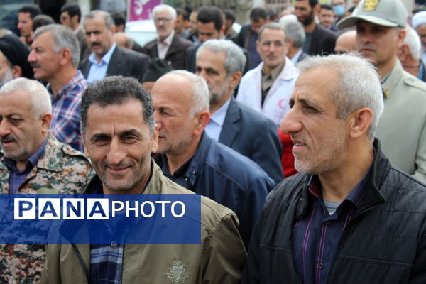 راهپیمایی روز قدس بندپی شرقی