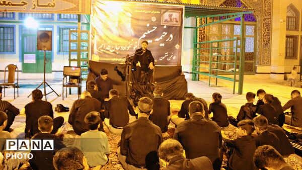 شبِ سوگ و عزاداری؛ تجلی‌گری ایثار در مراسم شب تاسوعا در شهرستان مارگون 