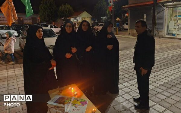 خروش خشکبیجاری ها درچهلمین روز شهادت رهبر شهید وشهدای میناب
