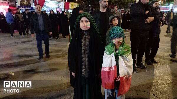 حضور شهروندان غیور شهرستان بجنورد در چهل و هشتمین شب اجتماع مردمی