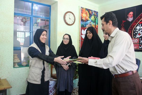 تجلیل از خبرنگاران پانای شهرستان محمودآباد