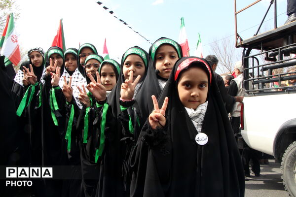 قاب هایی از حماسه آفرینی یزدی ها در روز قدس