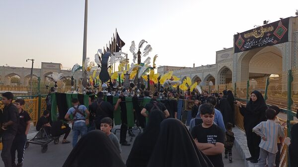 حال و هوای مشهد مقدس در قاب پانای لردگان