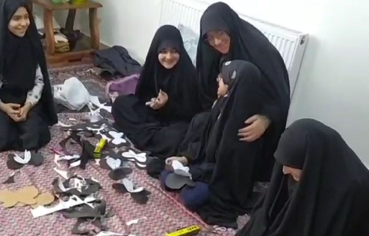 همدلی دخترانه در ایام ماه رمضان/ فیلم