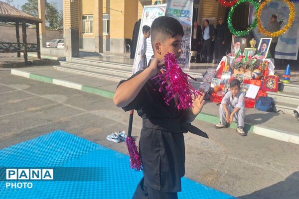 طنین زنگ ورزش و هفته المپیاد ورزشی درون‌مدرسه‌ای در دبستان ایمان ورامین