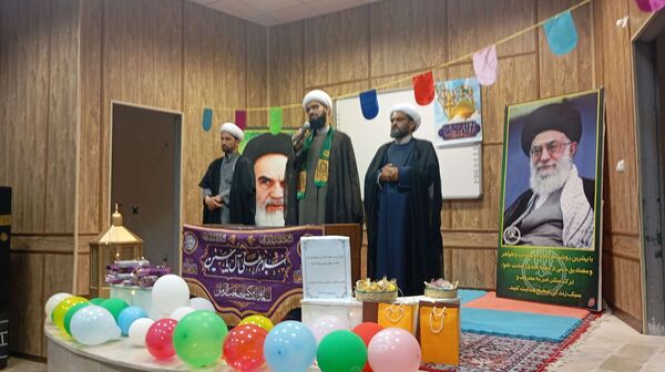 جشن روز دختر و حضور خادمان حرم امام رضا (ع) در فاروج