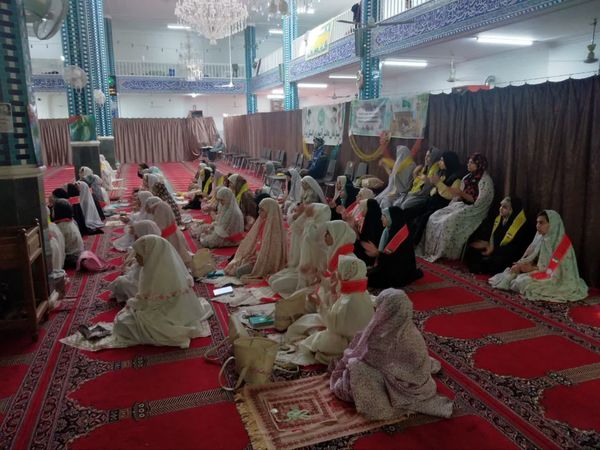 جماعت در اعتکاف دانش‌آموزی، طعم شیرین بندگی