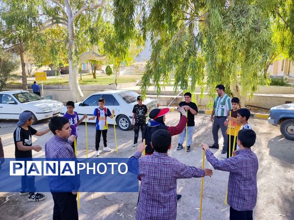 برگزاری اردوی تشکیلاتی مهارتی پیشتازان ناحیه ۳ شیراز 