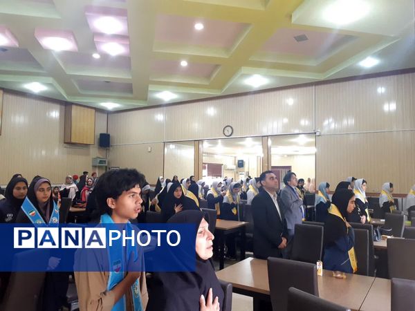 مراسم سالروز تأسیس سازمان دانش‌آموزی در مازندران