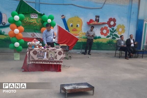  طنین شادی و ولایت در دبستان یاسین؛ جشن باشکوه عید غدیر در شهرستان قدس