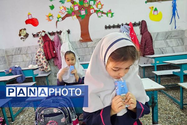 توزیع بسته‌های سلامتی در مدرسه ابتدایی هدی با مشارکت سفیران سلامت