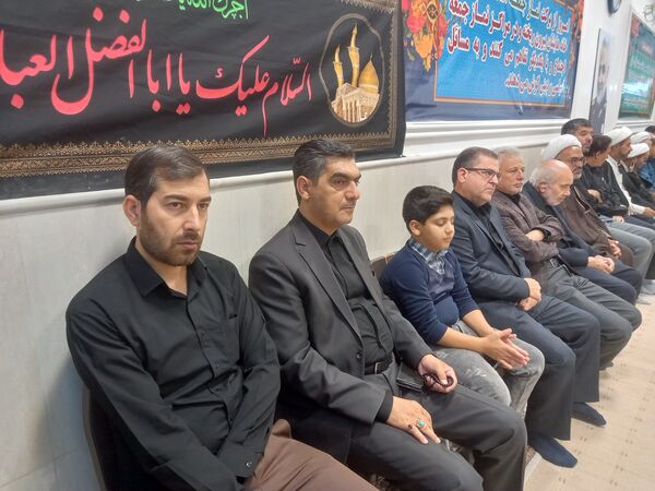 مراسم عزاداری شهادت امام رضا(ع) در دفتر امام جمعه کاشمر 