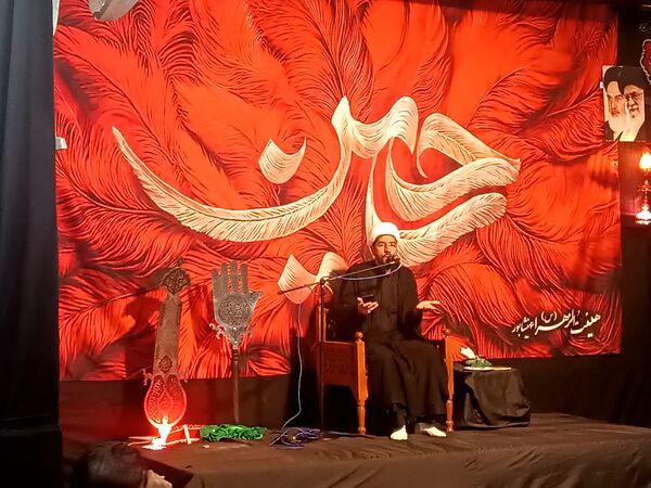 شب هشتم محرم در هیئت الزهرای نیشابور 