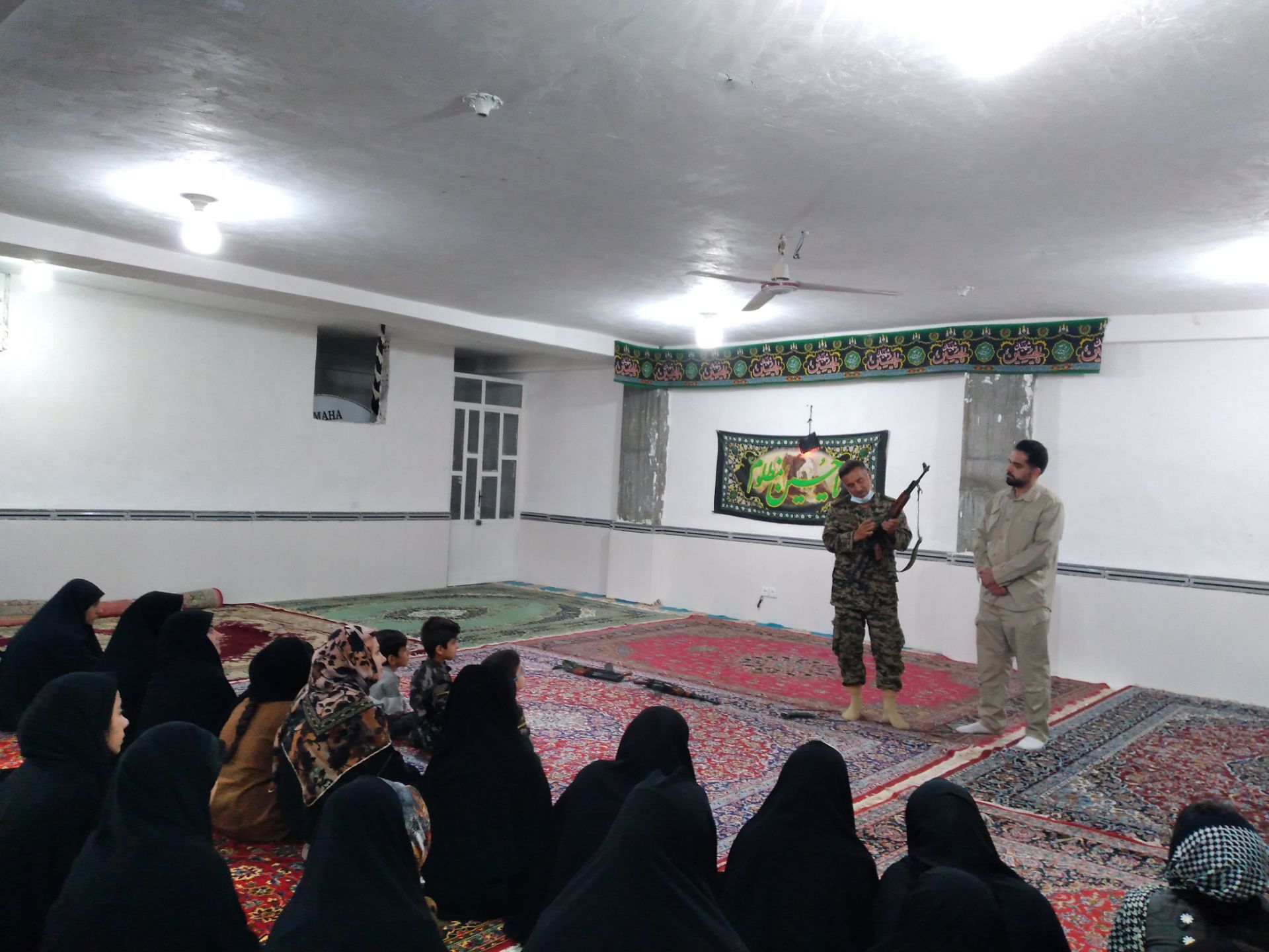 کلاس اسلحه شناسی در سراب میمه اجرا شد