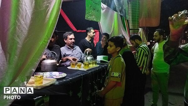 موکب ایران جان در بلوار فضل نیشابور 