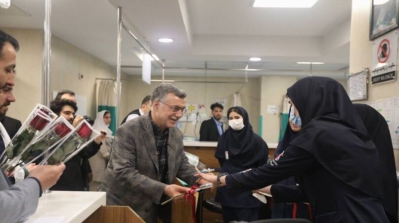 بازدید وزیر بهداشت از پنج بیمارستان در تهران و شهرری