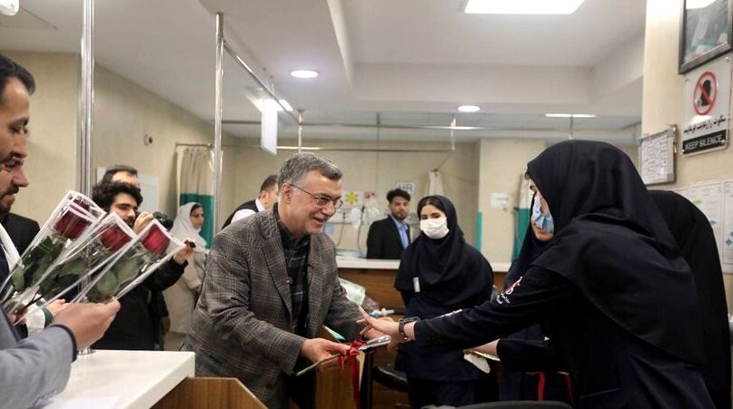 بازدید وزیر بهداشت از پنج بیمارستان در تهران و شهرری