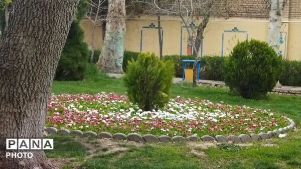 حال و هوای سال نو در پارک امین اسلامی نیشابور 