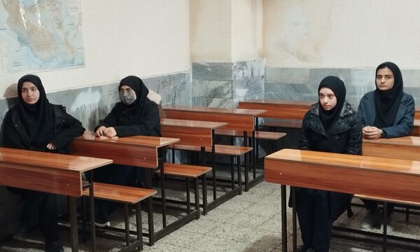 آمادگی پیش از مانور زلزله در هنرستان کاردانش حافظ 