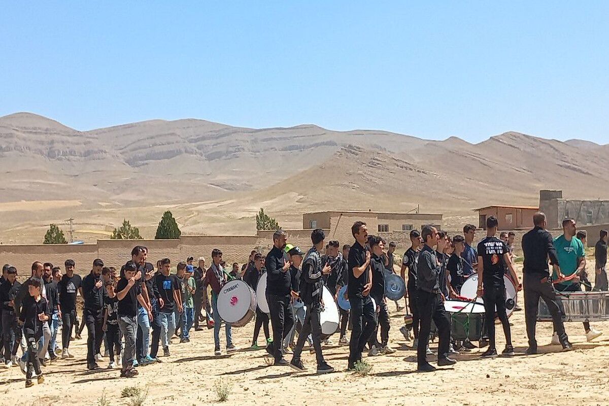 سوگواری سرور و سالار شهیدان به مناسبت عاشورای در روستای گزکوه