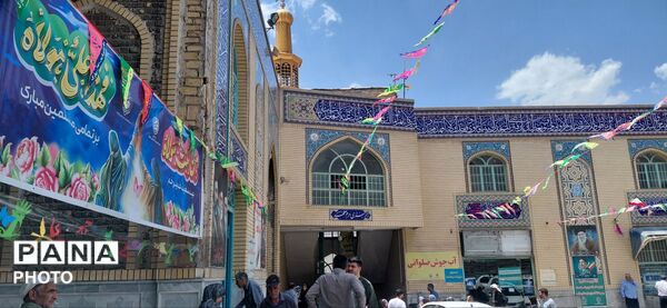 جشن غدیر با جاذبه‌های تفریحی در امامزاده جعفر(ع)
