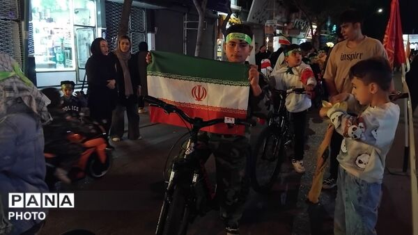 رژه دوچرخه سواران نوجوان اهر