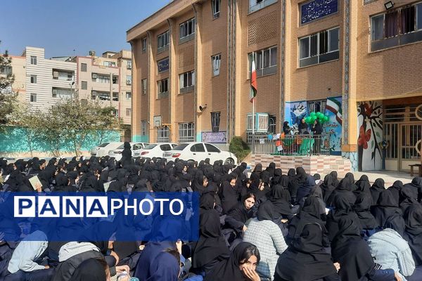 افتتاحیه طرح مصباح الهدی در هنرستان تاجیک بهارستان دو