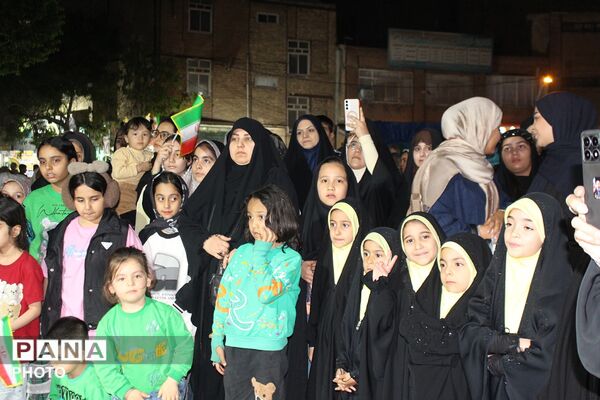 آیین عبادی نماز استغاثه و تقدیر از برگزیدگان برتر قرآنی در چهاردانگه