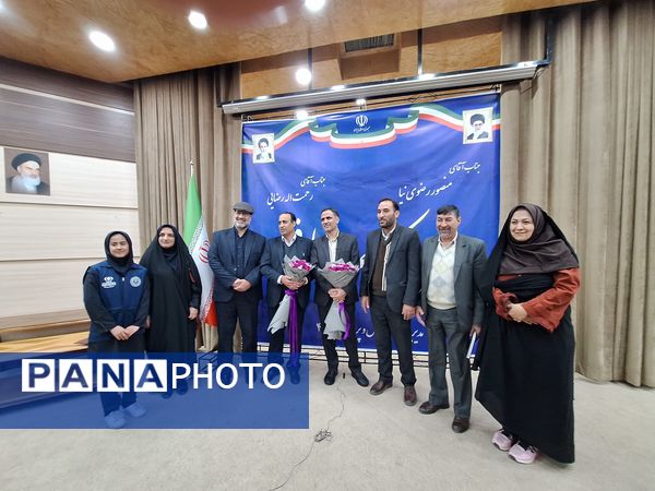 آیین تکریم و معارفه مدیر آموزش و پرورش ناحیه۴ استان اصفهان