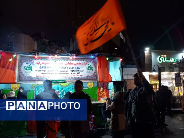 موکب هیات معلولین متوسل به حضرت رقیه (س) درجشن نیمه شعبان 