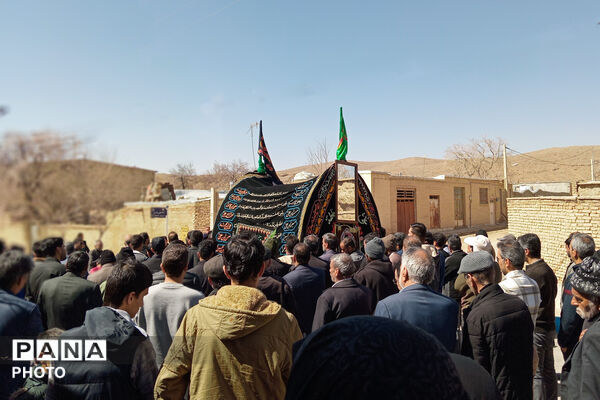 نخل‌برداری بنادکوک‌دیزه در سوگ امام علی (ع)