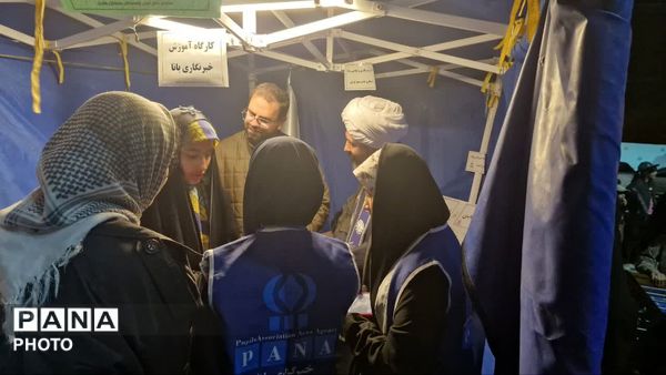 برپایی موکب پاتوق «نوجوان مبارز» در ساوجبلاغ 