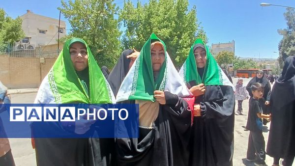 راهپیمایی جمعه نصر و خشم در یاسوج
