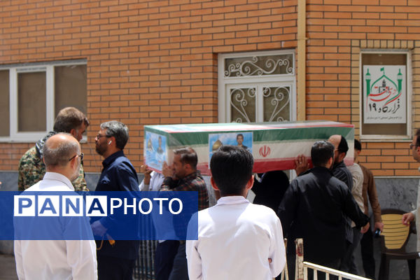 تشییع پیکرهای مطهر شهدای حملات رژیم صهیونیستی در قم