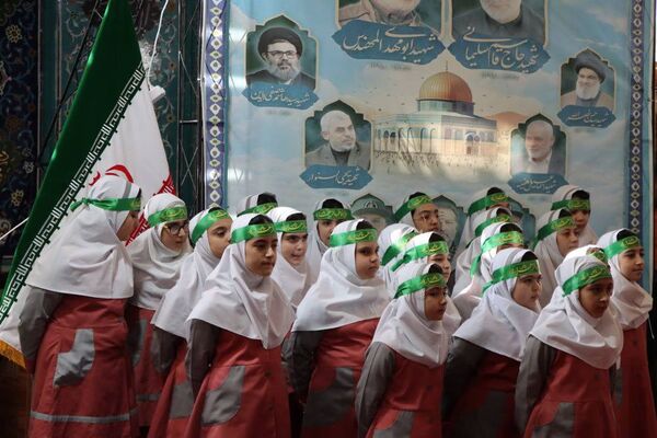 مراسم یادبود پنجمین سالگرد شهادت حاج قاسم سلیمانی در شهرستان سرعین 