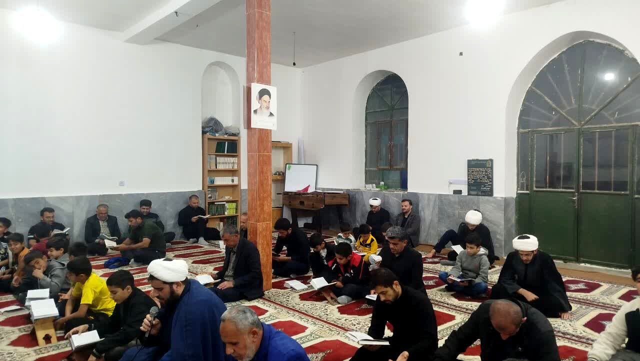 اولین شب قدر در مسجد صاحب الزمان جاورده 