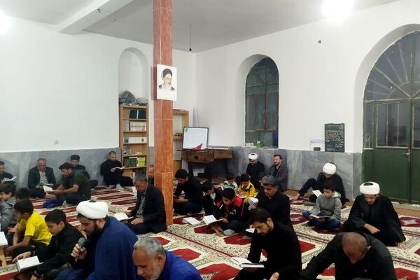 اولین شب قدر در مسجد صاحب الزمان جاورده 