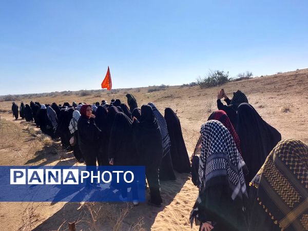 سفر دانش‌آموزان دختر ناحیه۶ مشهد به راهیان نور