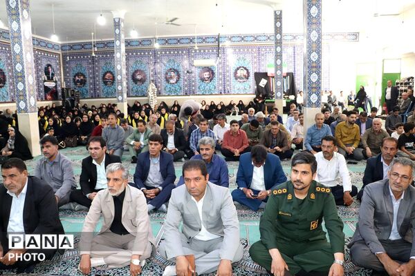  آیین تکریم و معارفه فرمانده ناحیه مقاومت بسیج شهرستان باشت