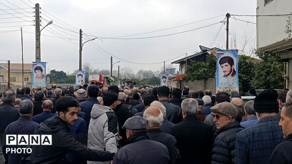 مراسم تشییع پیکر سردار سرتیپ شهید حاج کمیل مطیع دوست