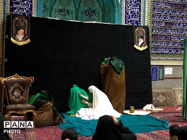 مراسم ماه صفر در مسجد امام موسی کاظم(ع)