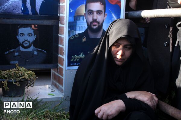 تشییع و تدفین پیکر شهید امیرحسن کاظمی