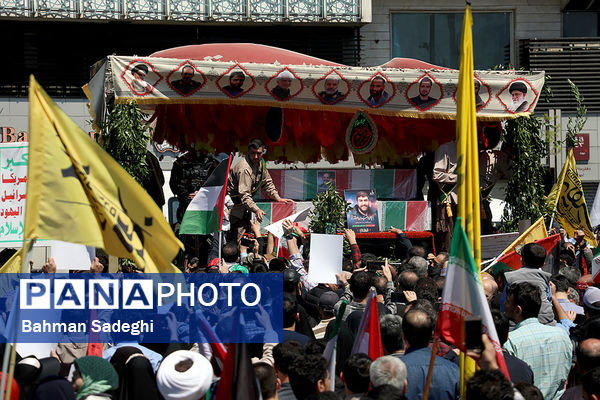 مراسم راهپیمایی روز جهانی قدس در تهران