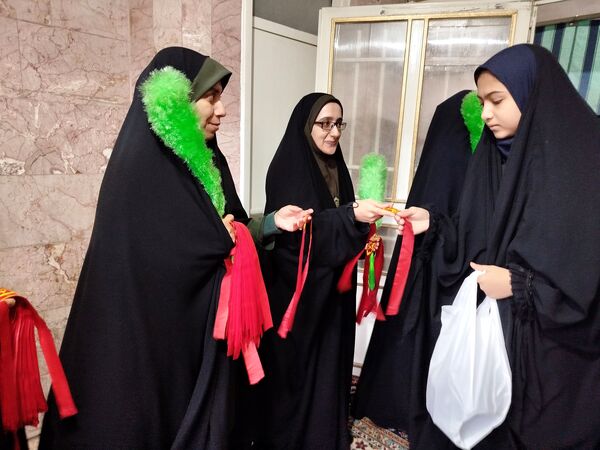 آیین سوگواری شهادت حضرت فاطمه الزهرا (س) در سالن مالک اشتر ناحیه یک مشهد 