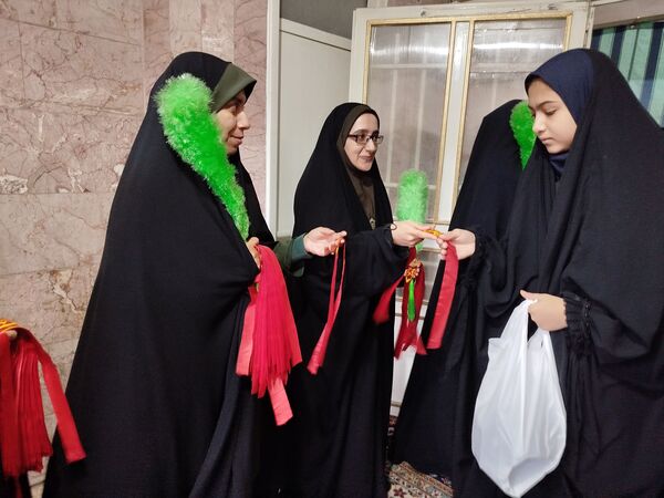 آیین سوگواری شهادت حضرت فاطمه الزهرا (س) در سالن مالک اشتر ناحیه یک مشهد 