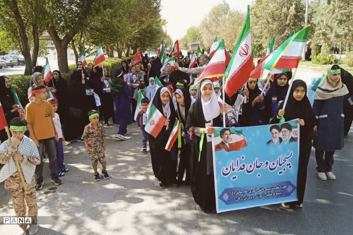 جلوه‌های غیرت مردم زرقان در رزمایش جان‌فدایان